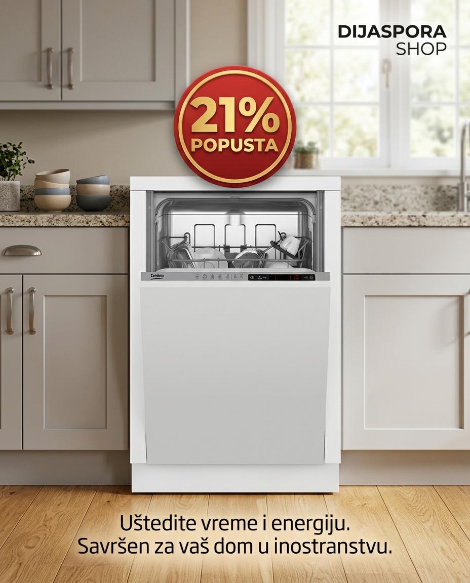 Beko Ugradna mašina za pranje sudova DIS35023E